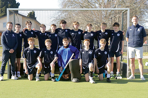 St Andrew's College students at the annual hockey Tanner Cup Tournament.