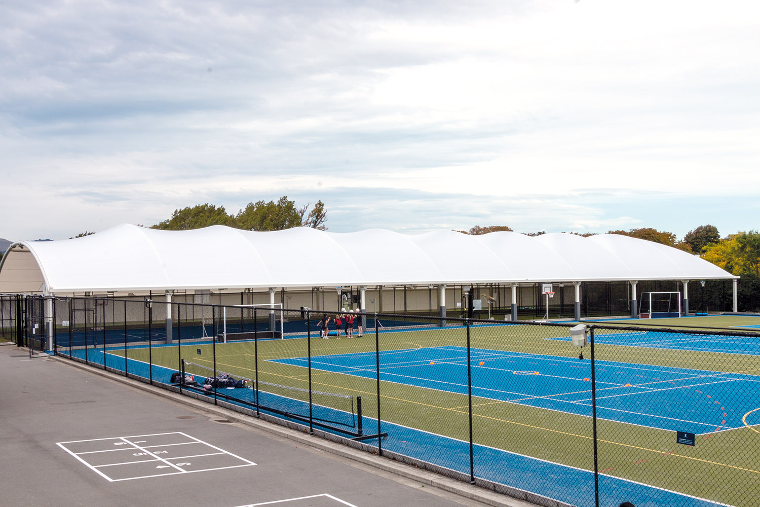 St Andrew's College covered sports facility on the Preparatory School campus known as 'The Cloud'.
