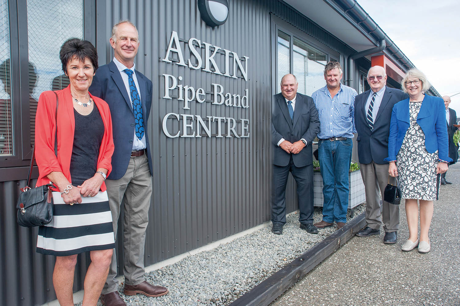 St Andrew's College Askin Pipe Band Centre.