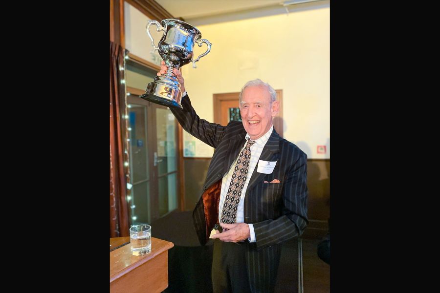 The Alister Newton Service award was won by Professor Ronald W. Jones CNZM (OC 1957).