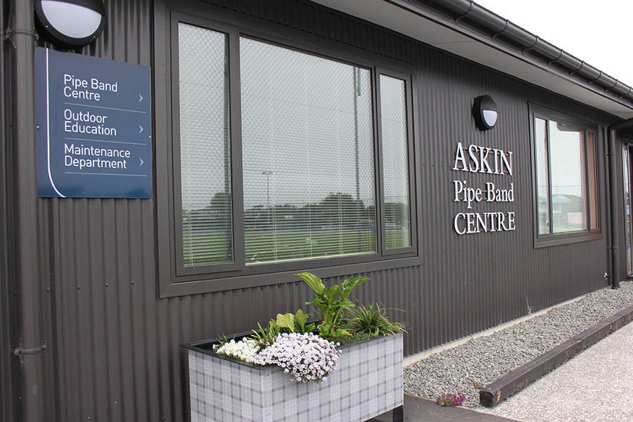 Askin Pipe Band Centre exterior