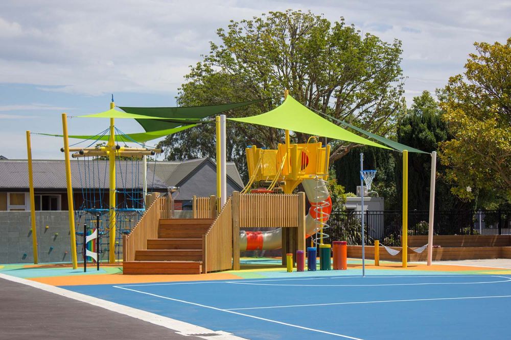 Playground at the Stewart Junior Centre at St Andrew's College