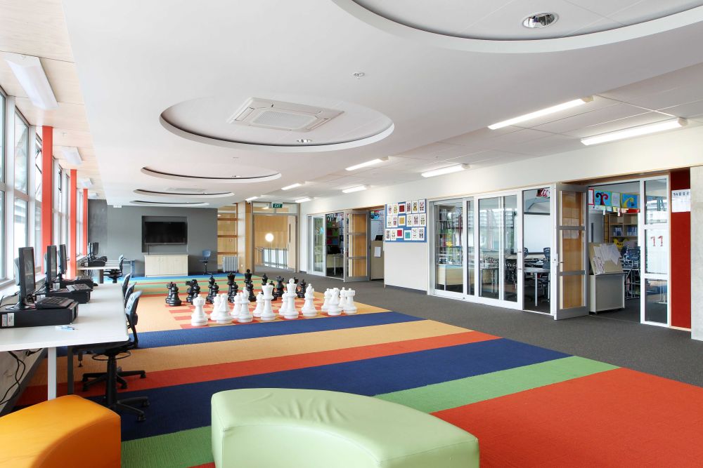 Preparatory School shared space outside of classrooms