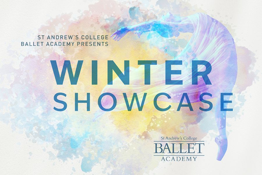 Ballet Winter Showcase promotion poster