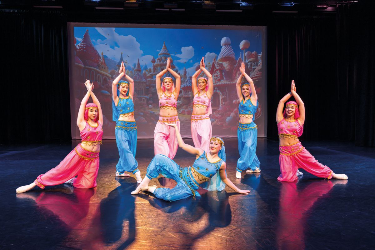 St Andrew's College Ballet Academy students performing in The Nutcracker.