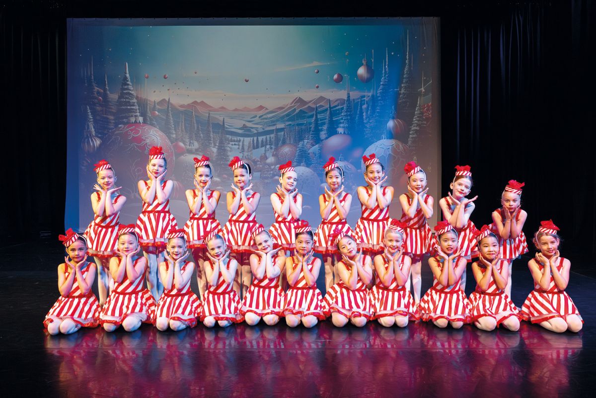 St Andrew's College Ballet Academy students performing in The Nutcracker.