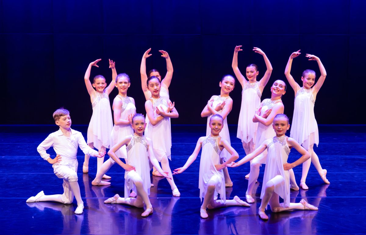 St Andrew's College Ballet Academy students dancing at the Winter Showcase.