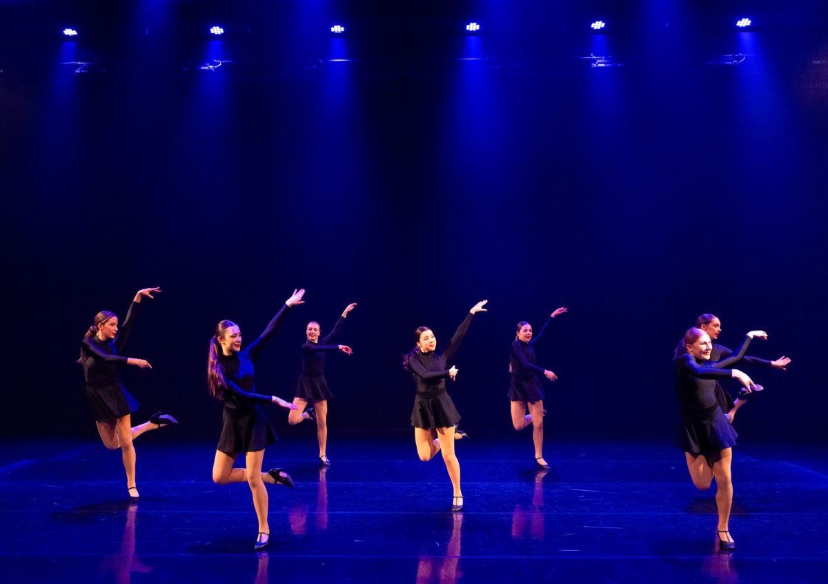 St Andrew's College Ballet Academy students dancing at the Winter Showcase.