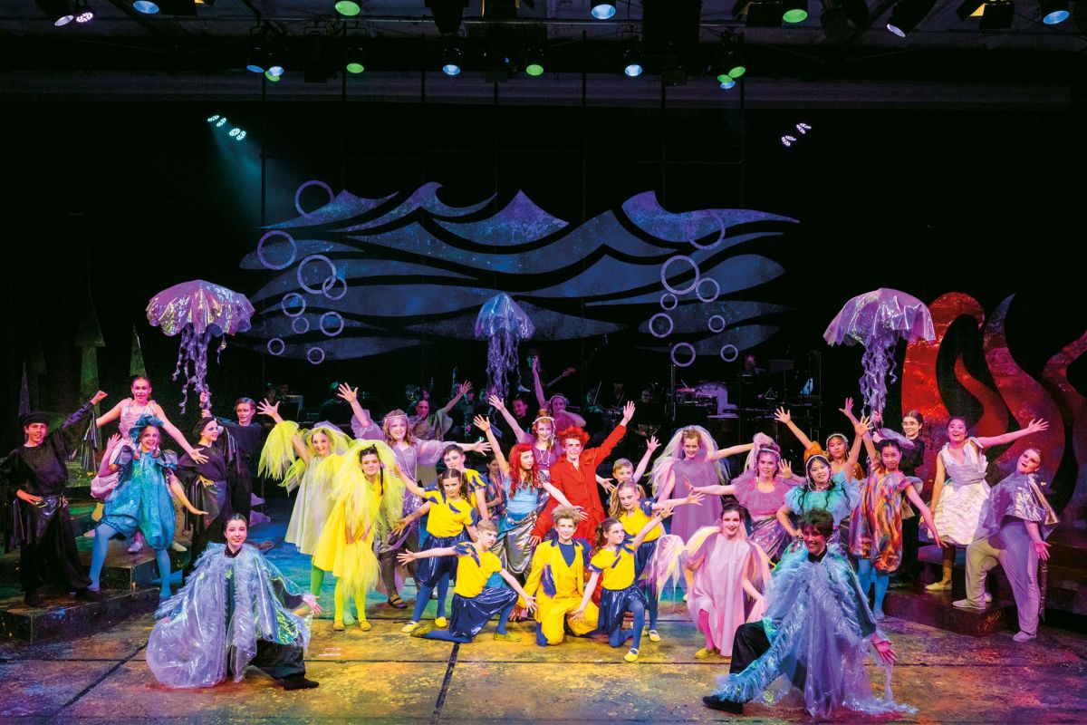 Middle School Production, The Little Mermaid.