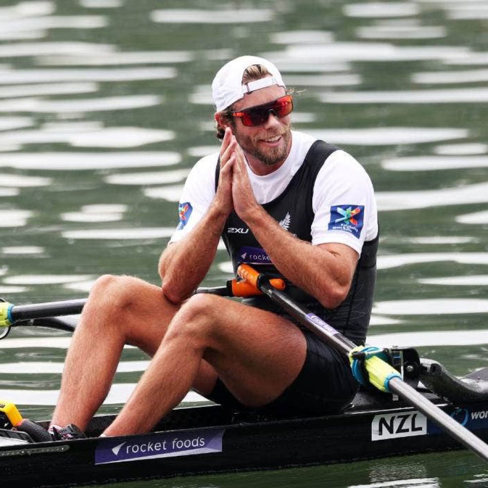 St Andrew's College Old Collegian rowing for New Zealand