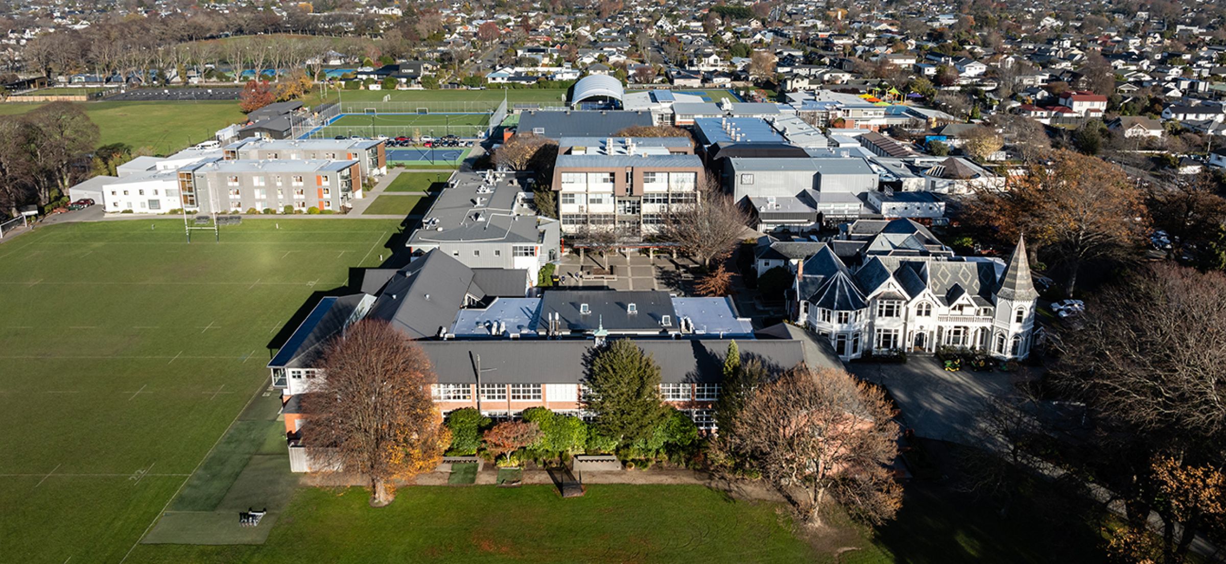 The St Andrew's College campus in 2024.